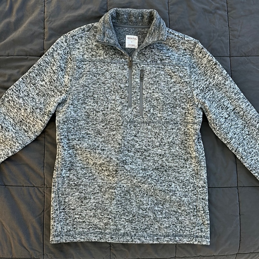 MERONA GRAY QUARTER ZIP
